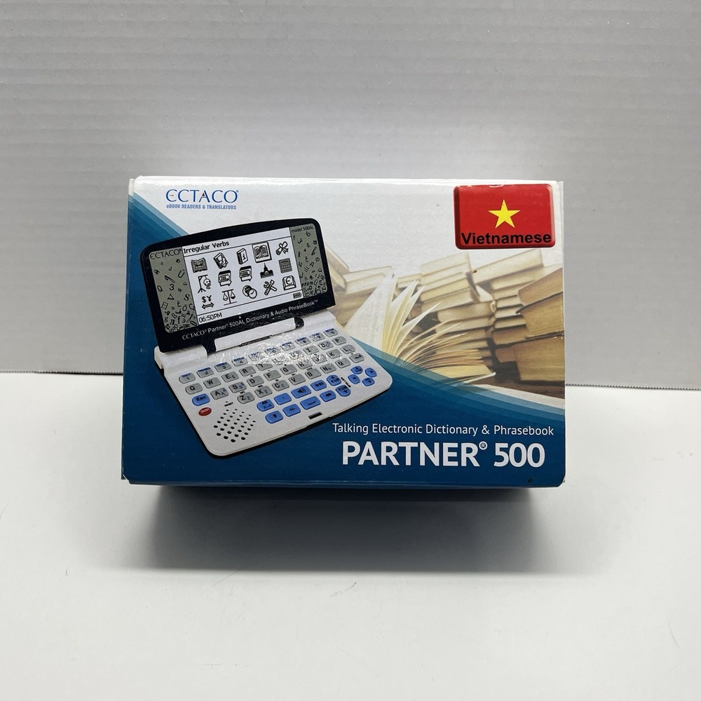 ECTACO Partner 500T English Vietnamese Talking Electronic Dictionary