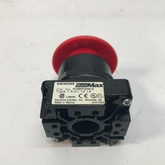 Siemens 52BP2W2 2 Pos. Push-Pull Operator Maintained, Plastic, 1 3/4″, Red – New