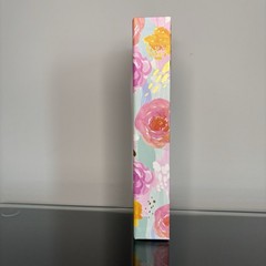 Clementine Pen Set of 3. Colorful Floral in Bloom. Black Ink. Rose Designer. NWT