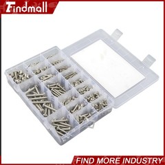 550Pcs 304 Stainless Steel Wood Screws Assortment Kit Phillips #4#6#8#10#12