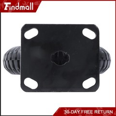 Findmall Fixed Plate 8″ Caster Wheels PU Load-Bearing Capacity 518 Pounds