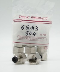 CHELIC SQG3 804 Ø08-1/2″ BSPT Female push to connector Fitting (10 PCS PER BAG)