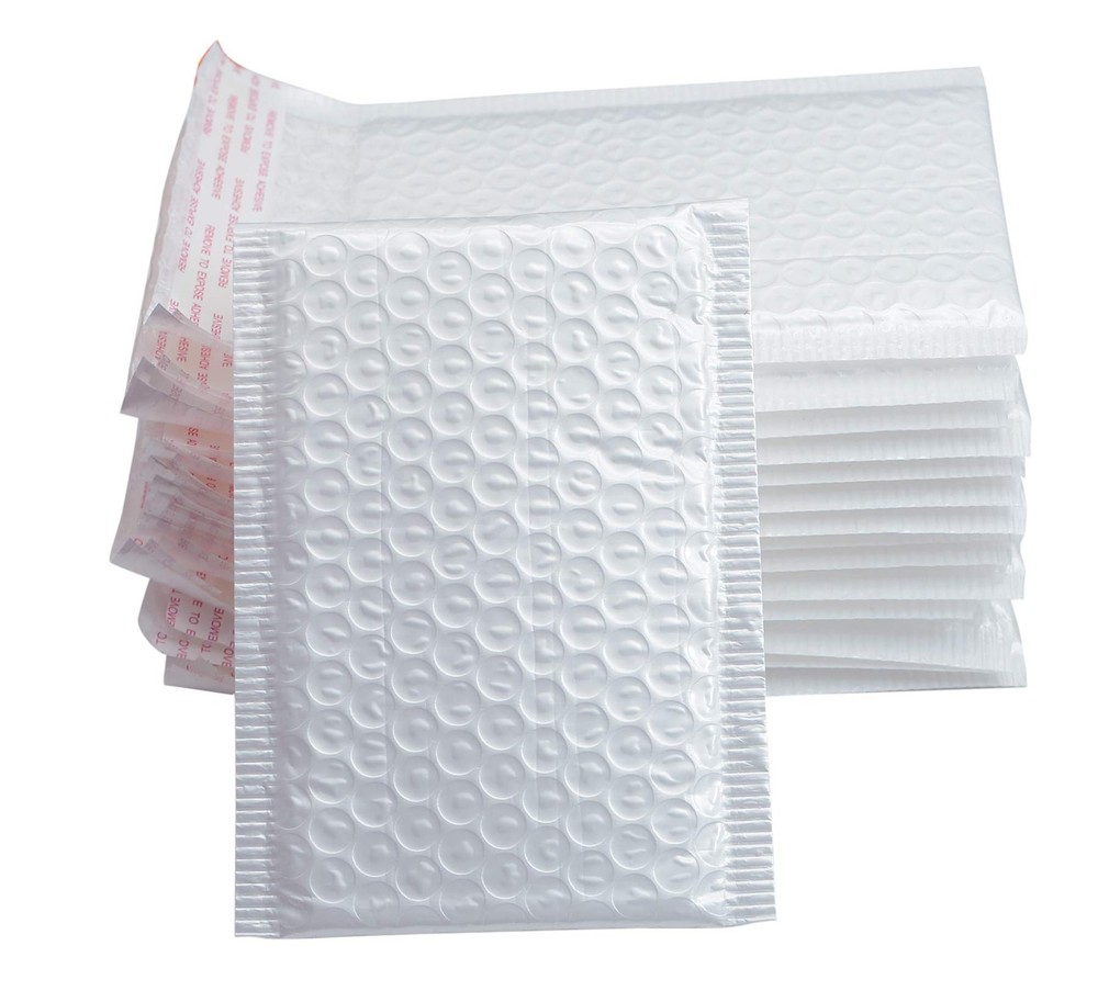 25 Pack Usable Space 4.1 X 6.5 inch Small Pink Small, White 5×7 Inches-25pcs
