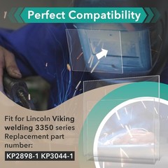 28Pcs 3350 Series Welding Helmet Lens 3.7 x 3.5 x .04, 4.5 x 5.25 x .04 | Com…