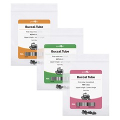 Dental Orthodontic Buccal Tube 1st Molar Bondable Non-conv Roth/MBT.022/018 Mono
