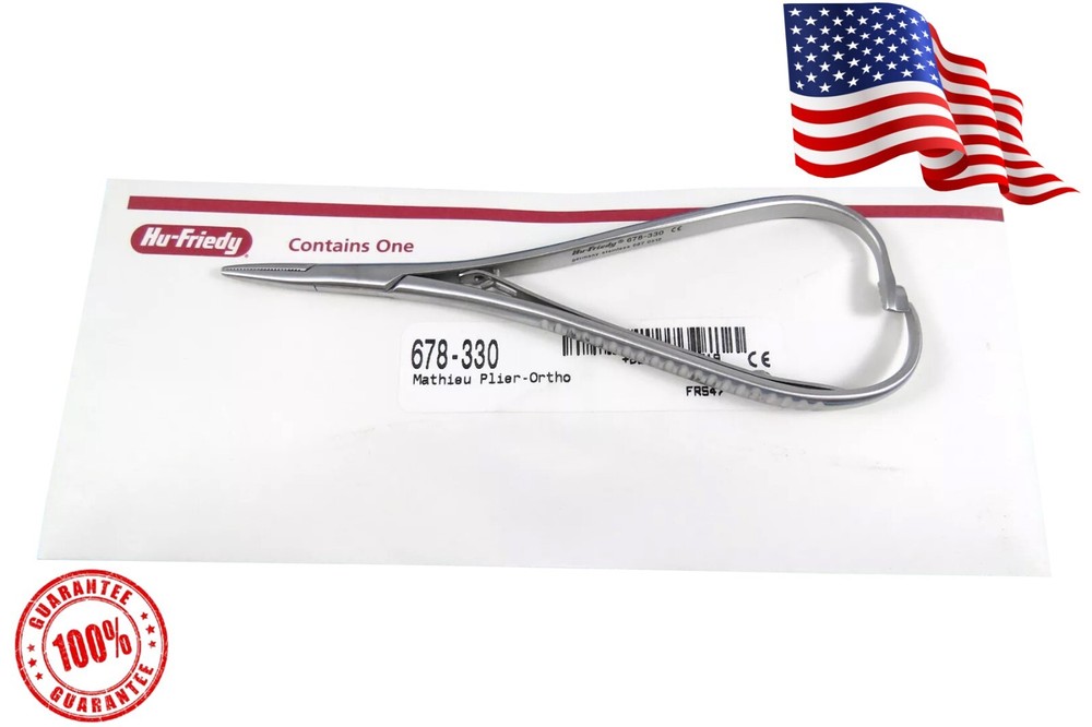 LOT OF 10 PC Mathieu Narrow Tip Orthodontic Plier 678-330 HU FRIEDY