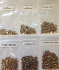200 Pieces Custom Kwikset Master Pins #1 #2 #3 #4 #5 #6 Rekey Kit Locksmit Key