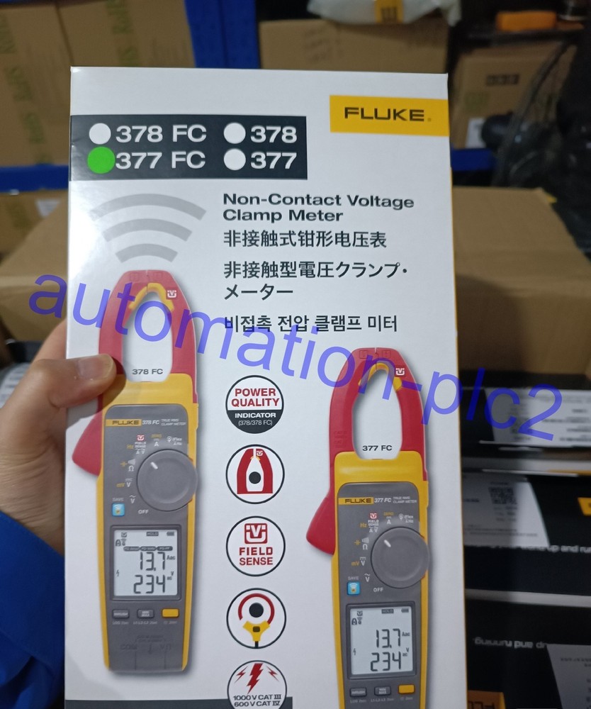1PCS NEW FLUKE 377FC Intelligent voltage clamp meter FedEx or DHL