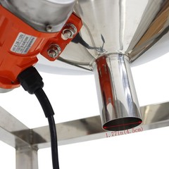 15.7in Electric Sieve Vibrating Screen Stainless Steel Shaker 100Mesh Screen110V