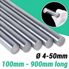 4mm – 50mm Cylinder Rail Linear Shaft Hardened 45# Steel Smooth Rod Optical Axis