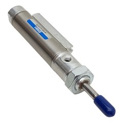 Bimba M-020.5-DJRT2 Pneumatic Cylinder, ø9/16in Bore, 1/2in Stroke, UNF0.190