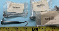 Lot of 10 pieces) Ten Gram (10g) Mass Weight Hanger with Hook, 10g Physics
