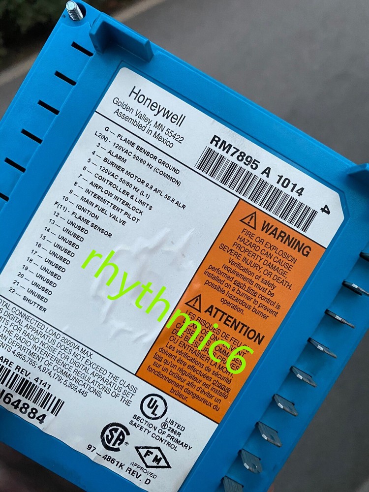 New Honeywell RM7895A1014 Switching the main burner Fast delivery DHL #S
