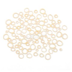 AZDENT 5000Pcs Dental Orthodontic Elastics Braces Rubber Bands 3.5/5.0/6.5OZ