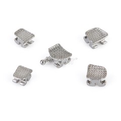 AZDENT Dental Ortho MINI Self-Ligating Brackets Brace 0.022″-Roth/ MBT Hooks 345