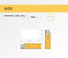 ZEBRA / ELTRON 1×2 (1″ x 2″) Direct Thermal Labels – (100) Rolls of 750 Labels