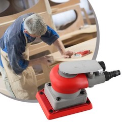 Square Orbital Finishing Sander with Fast Grinding and Easy