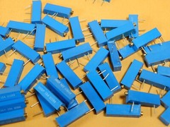 Bourns 3006 Trimpots 100K Ohms 3006P-104 Qty 50 NOS Potentiometers 15 Turn