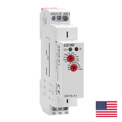 GEYA Electronic On Delay Off Delay Timer Delay Relay AC/DC12V-240V 16A US Stock