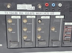 Harris Macom GE MASTR III 3 Radio Repeater T/R Shelf 19D902839G2 TX RX IF SXHMCX