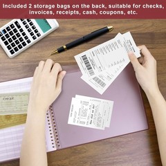 AKONEGE Accounting Ledger Book for Small Business Bookkeeping & Personal Use, Ho
