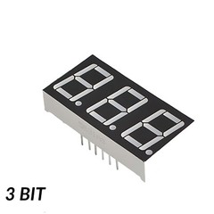 0.36 inch 0.56 inch Red LED Display 7 Segment Common Cathode/Anode 1 2 3 4 Digit