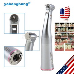 Dental 1:5 LED Fiber Optic Contra Angle Handpiece / 1:5 Cartridge Rotor Canister