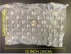 984Ft X 8″ X 12″ Air Cushion Machine Small Bubble Pillow Packaging Film Roll