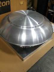 14″ Direct Drive Axial Exhaust Ventilator 115V 1Phase 2.5A 1/6 HP 2 SPEED 4wn59