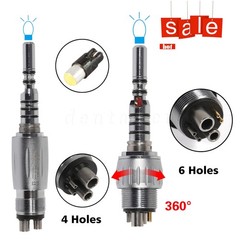 Dental KaV Multiflex LUX LED Quick Coupler 4/6Hole fit Fiber Optic Handpiece