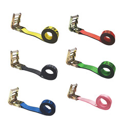 USA Heavy Duty 2″ x 20′ Motorcycle Utility Endless Ratchet Tie Down Strap