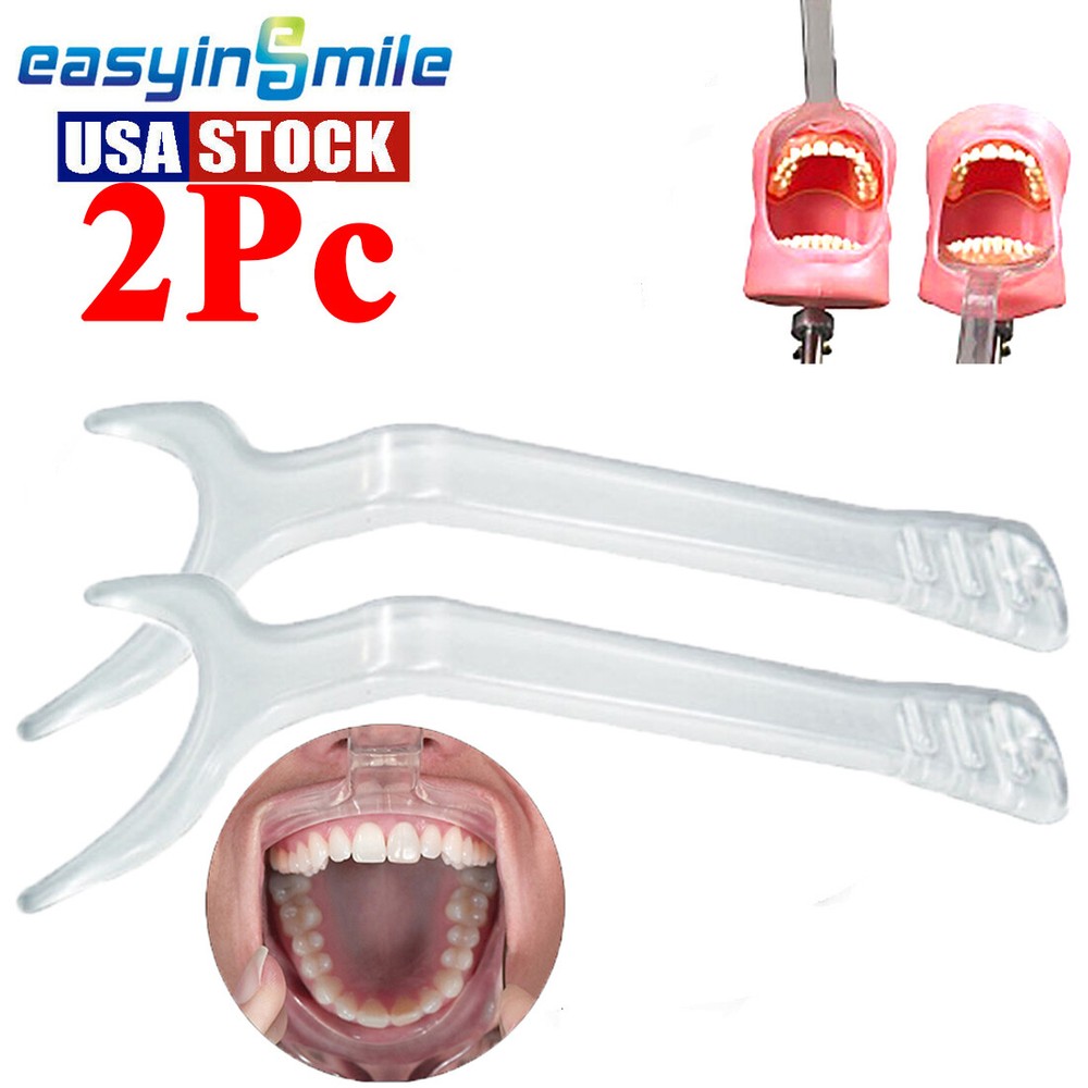 Easyinsmile Photography Cheek Retractor Autoclavable Dental Mouth Opener Clear