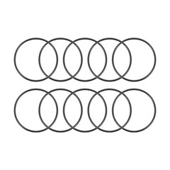 O-Ring Cord Thickness 1.2mm x OD 5mm – 50mm Sealing Rubber Ring Black NBR 70
