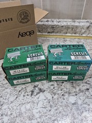 4 Lb Carter Lumber Galvanized Exterior Screws #6 #8 Assorted Lengths New