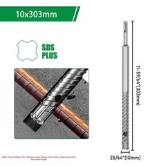 Construction Site Round-handled Bit Alloy Construction Stable Performance