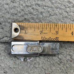 Chrome Plated Fiat Slide Hasp Clasp Window Box Lock Door