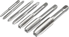 7pc Metric Thread Tap Set HSS Tapping Tool Set M3 M4 M5 M6 M8 M10 M12 Hand Taps