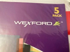 Lot of 6 Wexford 5 Pack Multi-Color Insertable Dividers 9″ x11.25″ NEW
