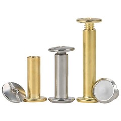 M3 M4 M5 M6 Chicago Bookbinding Screws Rivet Stud Binding Post Binder Documents