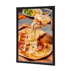 LED Wall Mount Backlit Poster Lightbox Light Up Frame 24×36″ / 18×24″ 20W/10W