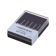 5X FG-557XL Dental Surgical Carbide Burs 25mm 557 FGOS Bone Cutting 1.6mm SL