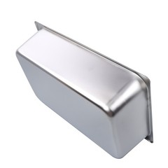 Full Size 6″ Deep Thickened 2 Pack Steam Table Pans Stainless Steel For Hotels