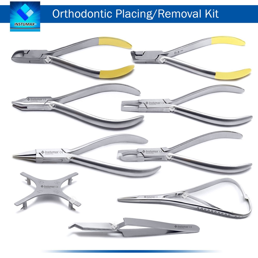 INSTUMAX Range Of Dental Pliers Surgical Wire Bending Loop Orthodontist Supplies