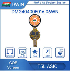 1.6 Inch 400*400 Pixels Resolution 262K Colors COF Structure IPS TFT LCD Display