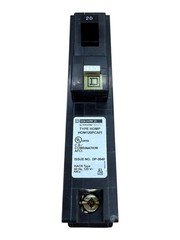 SQUARE D HOMELINE HOM120PCAFI HOM120PCAFIC 20A AFCI PLUG ON NEUTRAL