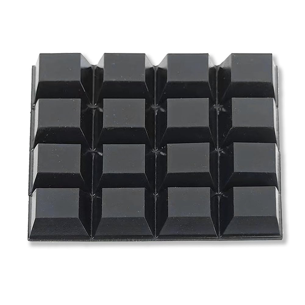Rubber Feet – Adhesive 16PCS, Black, Stick on, Self Adhesive Bumpers