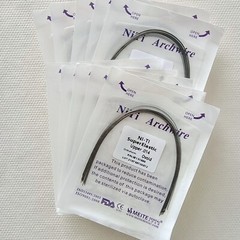 5Pk Dental Orthodontic Super Elastic Niti Round Nature Form Arch Wires 014 Upper