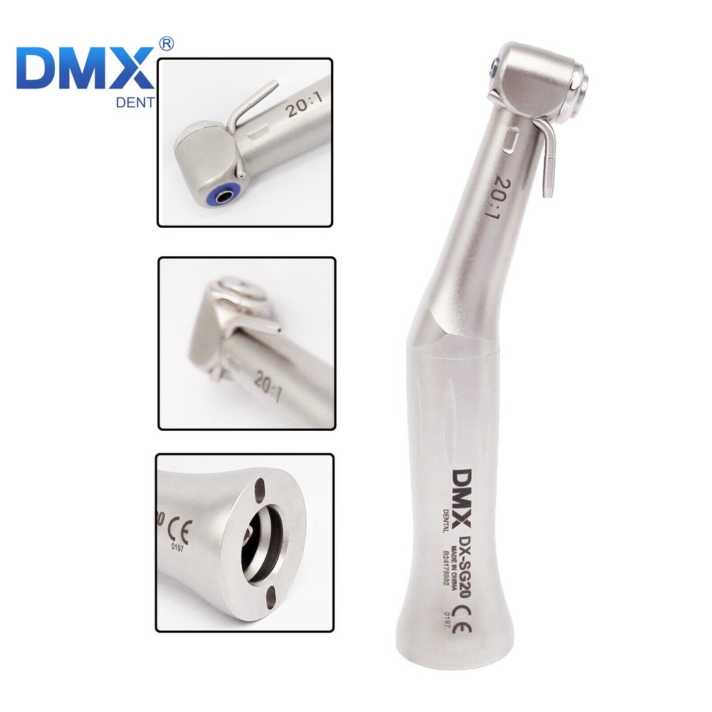 DMXDENT Dental 20:1 Implant Surgical Contra Angle Handpiece Low Speed NSK Style