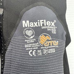 2 Pair MaxiFlex Cut Resistant Gloves 34-8743 Nitrile Coated Flexible Small