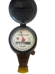Neptune 5/8×3/4 NEW T-10 Direct Read GALLONS Water Meter NSF61